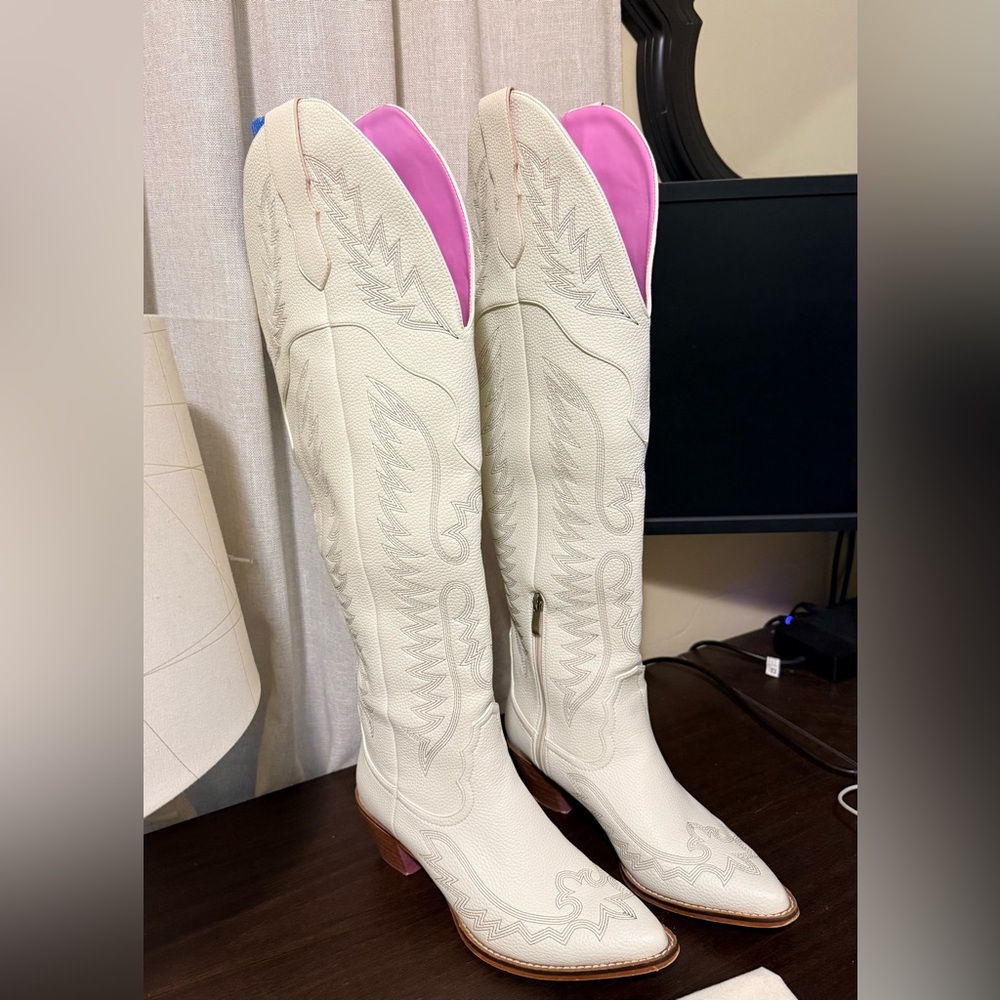 Southern Fried Chics Wide Calf Western Boots